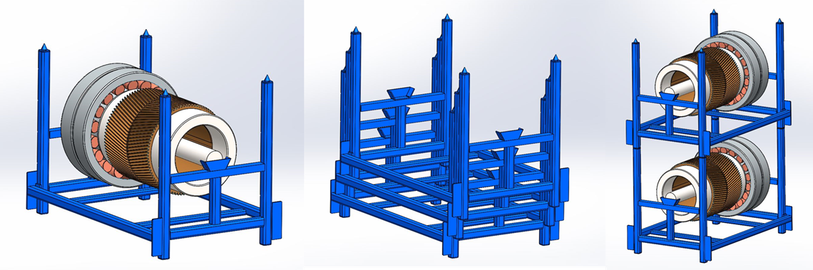 Rollen-Stack-Tainer